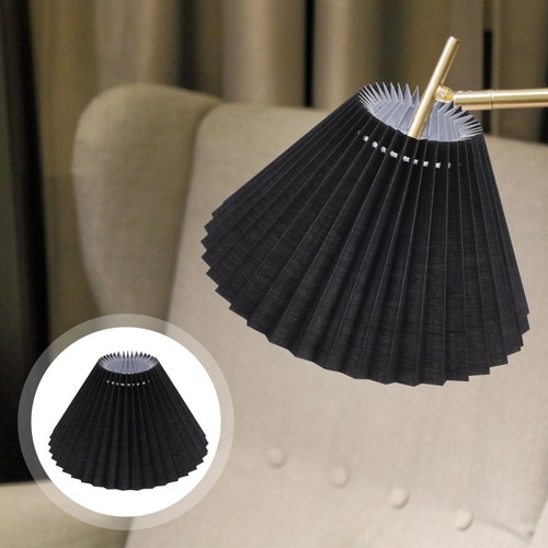 Black fabric lamp shade - shade, for