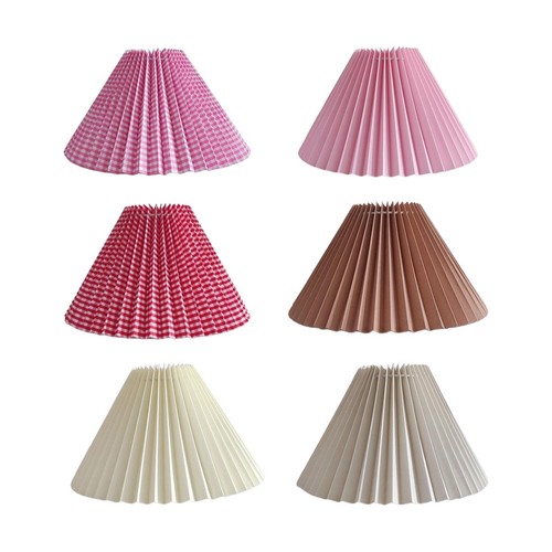 Retro style pleated lampshade - style,