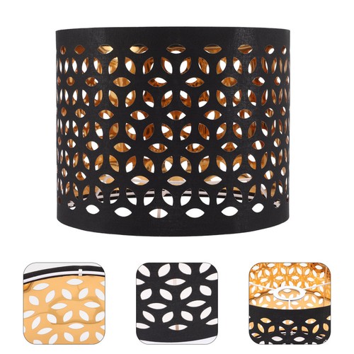 Hollow out cloth lamp shade - hollow-out,